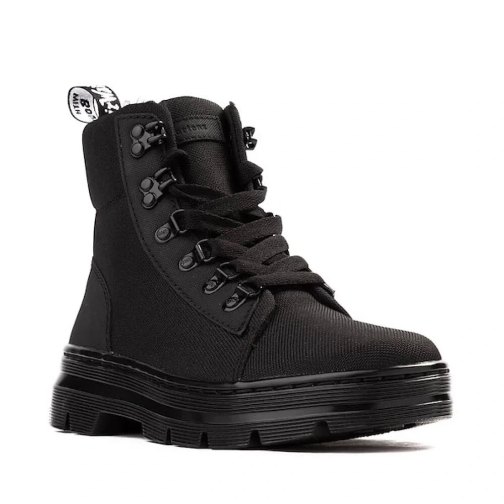 Dr. Martens Black Lace Up Boots - Picture 1 of 9